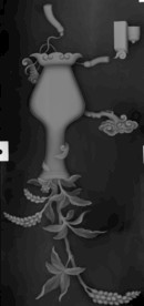 花瓶灰度图