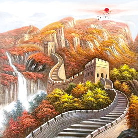 长城风景画