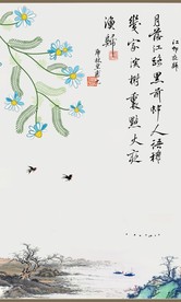 山水墨画山水意境山水禅境山水画