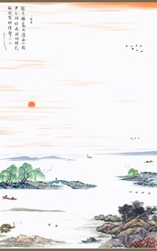 山水墨画山水意境山水禅境山水画