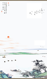 山水墨画山水意境山水禅境山水画