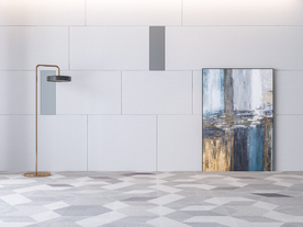 现代客厅沙发背景墙