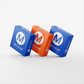 餐厅纸巾盒子包装样机