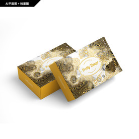 礼品包装 创新纹理 水墨纹理