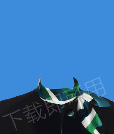 银行经理制服证件照