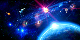 星空星系太阳系