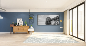 北欧客厅背景墙