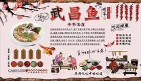 武昌鱼背景墙