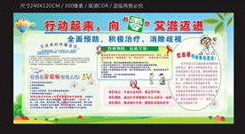 艾滋病防治宣传栏