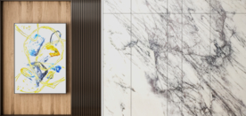 现代3D客厅沙发背景墙