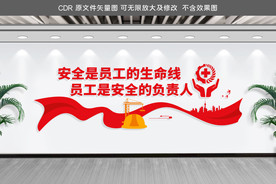 企业工厂安全标语文化墙