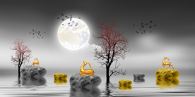 石来运转晶瓷画