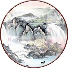 中式水墨 新中式 水墨意境 意