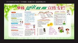 学校健康教育宣传专栏