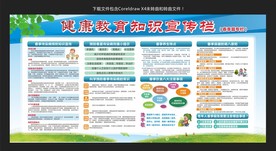 健康教育知识宣传栏-春季专栏