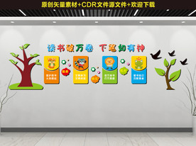 图书室文化墙