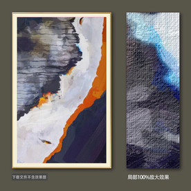 抽象油画装饰画轻奢手绘装饰画