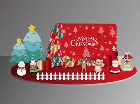 圣诞节美陈 圣诞装饰 造型