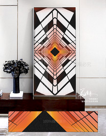 3D立体空间玄关装饰画