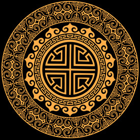 传统背景底纹