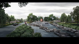 茶园景观设计效果图