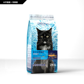 全价全期猫粮 深海鱼猫粮包装