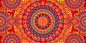 传统背景底纹