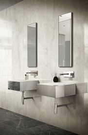 岩板瓷砖空间效果图 经典