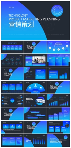 商务会议汇报项目介绍PPT