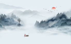 意境山水画
