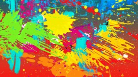 抽象油画