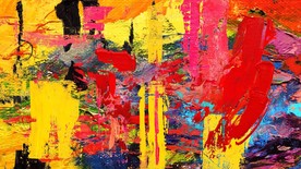 抽象油画