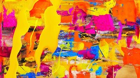 抽象油画