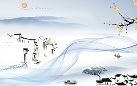 爆款新品山水新画 TIF分层