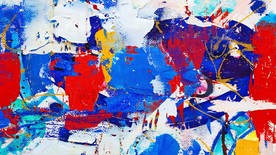 抽象油画