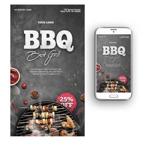 BBQ烧烤海报