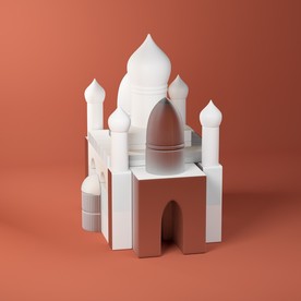 3D城堡模型