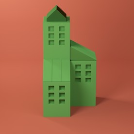 3D房子模型