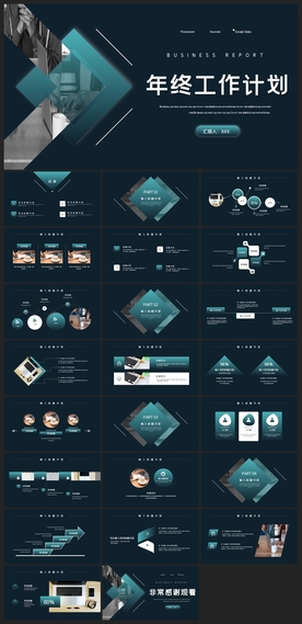 商务会议汇报项目介绍PPT