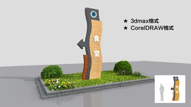 图书馆、食堂导视