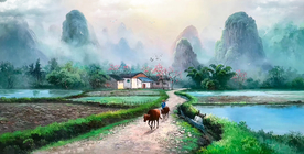 田园山水画