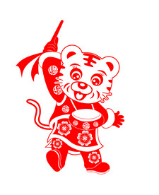 虎年剪纸