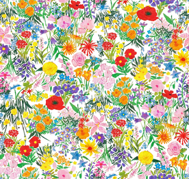 大牌 数码印花 女装花