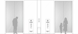 电梯口