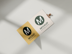 卡片二折页样机