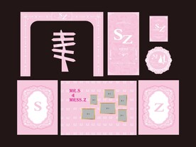 粉色欧式婚礼  拱门