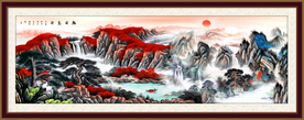 国画山水