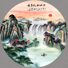 山水画
