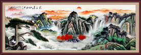 国画山水