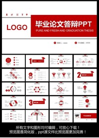 毕业论文答辩ppt模版